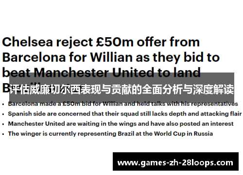 评估威廉切尔西表现与贡献的全面分析与深度解读